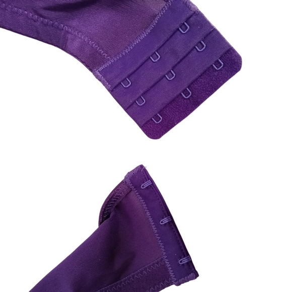 BREEZIES DEEP PURPLE UNDERWIRE BRA 44B STYLE A260366 - Picture 10 of 13